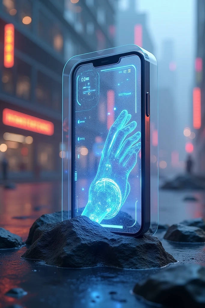 Advanced Technology、A smartphone capable of scanning vital signs