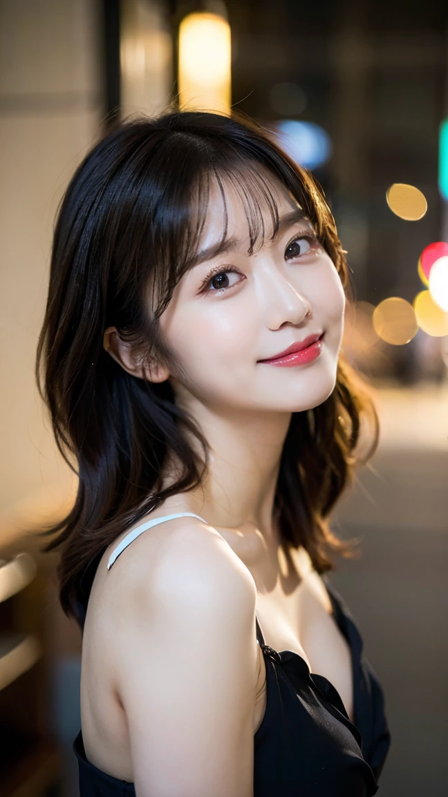(Highest quality,8K quality,masterpiece:1.3),(Ultra-high resolution,Realistic:1.4,Live Shooting),(Very detailed,Caustics),(Ultra-Realistic Capture,(((amusement park)),beautifully detailed skin),19 years old,Beautiful Japanese, Medium Hair, Asymmetrical bangs, Brown Hair, I'm looking at the camera with a smile on my face,Soft Light,A ray of light shining from above,Natural light，((Date Clothes))，(((1 female))),