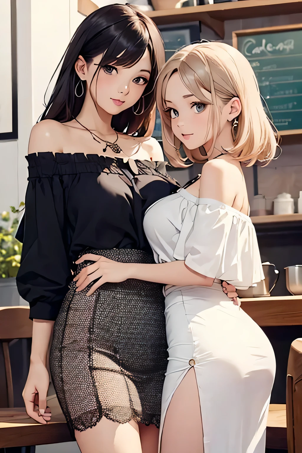 ((Biologically correct limb count))、((Full Body Shot, Full-body photo including face、Head to toe photos))、4K、(masterpiece:1.3)、((Symmetrical facial features))、Eyes of meticulous depiction、beautiful 、Excellent style、（(skirt、The neckline is a lace embroidered sheer shirt.、High heels with anklets)）、Detailed Description、shopping、Married Woman、sex appeal、Alluring、Handbags、Earrings、necklace、profile、Upper body close-up、Looking up、Blonde、(male:-0.5),(multiple:-0.5),walking,パンチラ