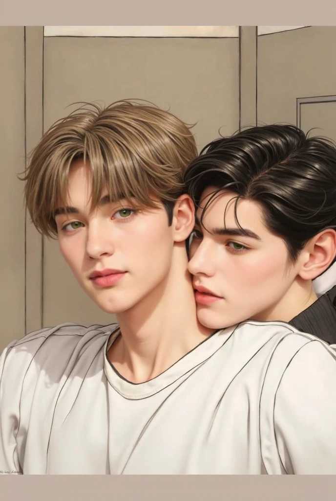 Jungkook beijando a jennie realista