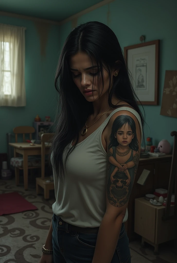Tatuajes de Ragnarok con un lobo todo a color 