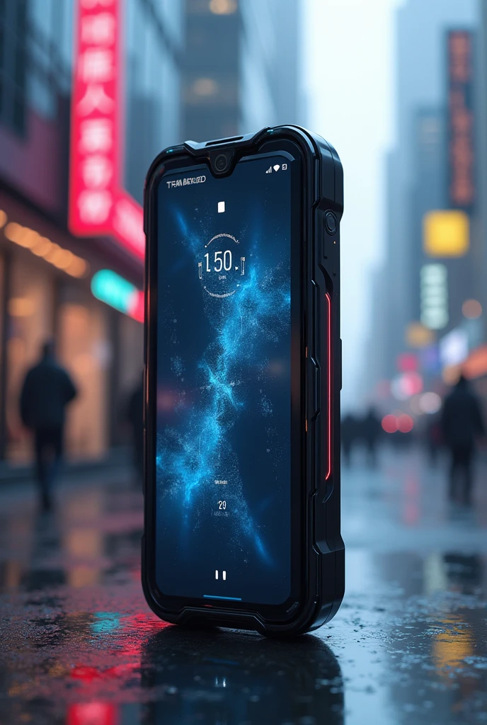 Create a unique and futuristic cell phone