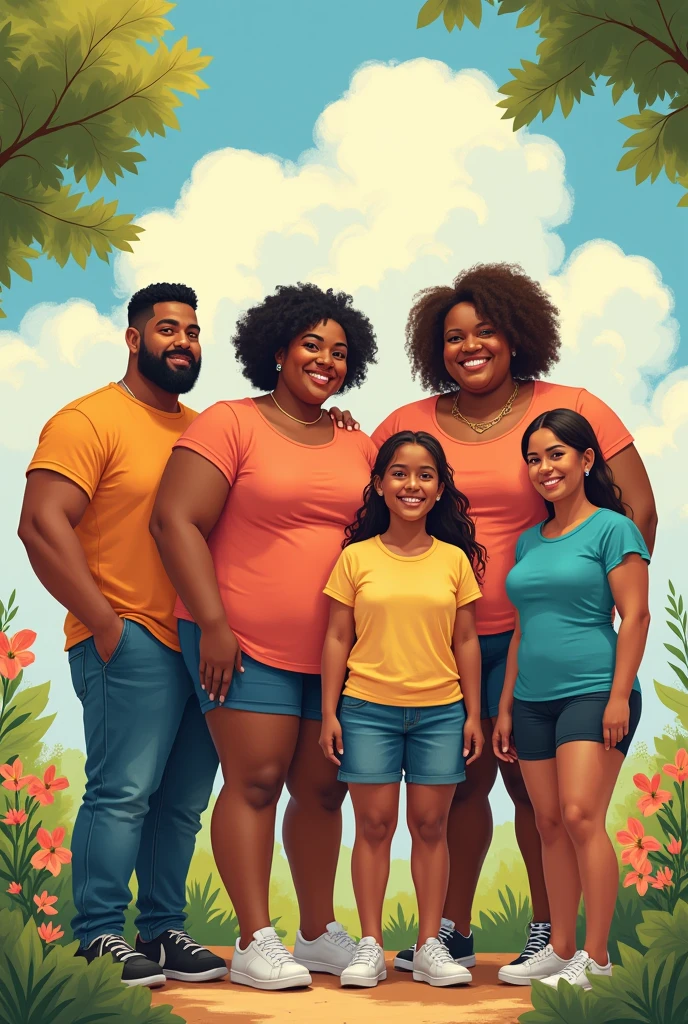 Big ass ladies with their children