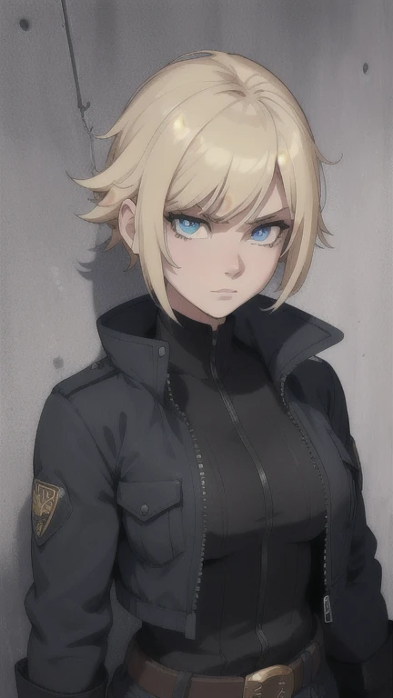 leslie,bangs,two-tone hair,undercut,blue eyes,
gloves,shirt,black jacket,belt,
standing,upper body,serious,
metropolis,morning,
(insanely detailed, beautiful detailed face,beautiful detailed eyes, masterpiece, best quality),