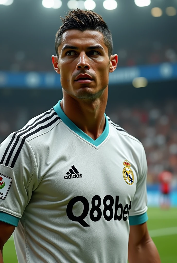 Make me the EA FC 35 with Cristiano Ronaldo on the cover PHOTO