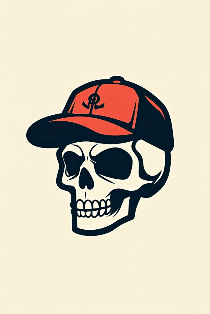 Skull with Chicago Bulls cap 