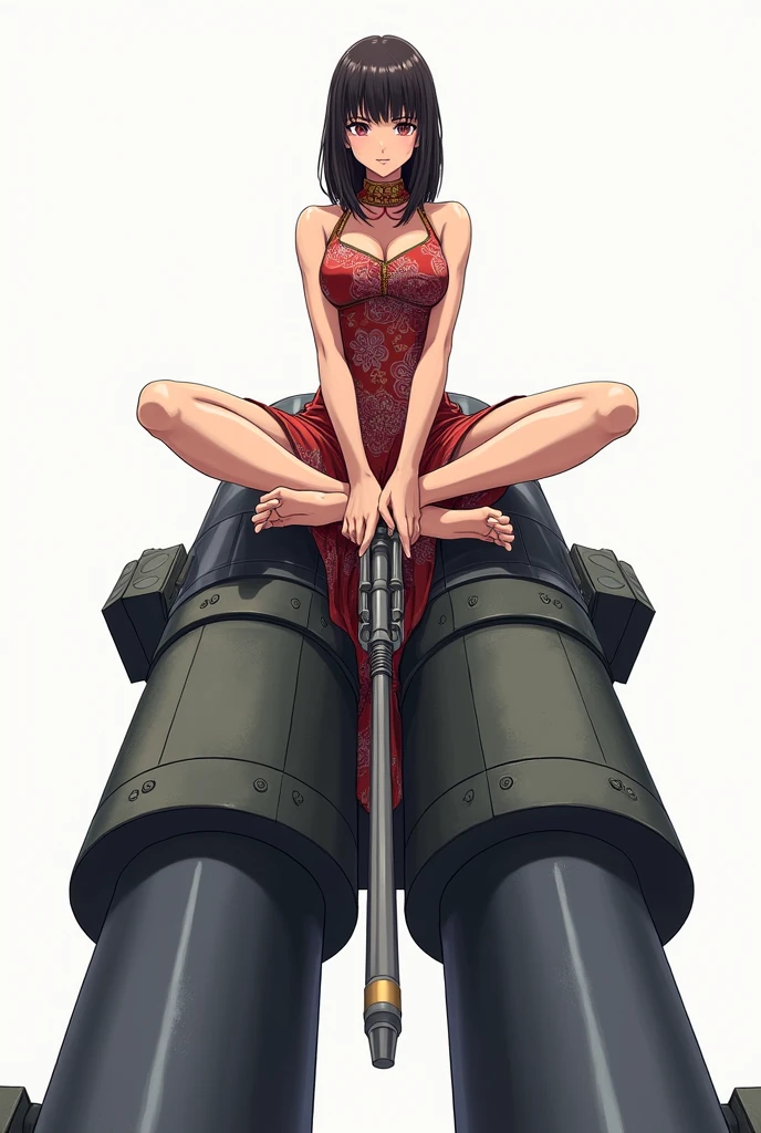 Masterpiece, Professional, High Definition - quality, sharp focus, perfect artwork, Best Illustration, trending on artstation, UHD, 4k, full body, NSFW
high quality, high definition,1girl, solo, breasts, looking at viewer, looking from the side, looking back, medium smile, short hair, medium close mouth, black hair, navel, jewelry, medium breasts, underwear, standing full body, panties, earrings, bra, black eyes, lips, soft red wine transparent panties showing very little vaginal lips, makeup, highleg, slightly marked abdomen, underwear only, lingerie, soft red wine transparent bra showing her naked skin, lace, thong, hoop earrings, highleg panties, lace panties,score_9,score_8_up,score_7_up,source_anime,highres,fubuki,YAMATO