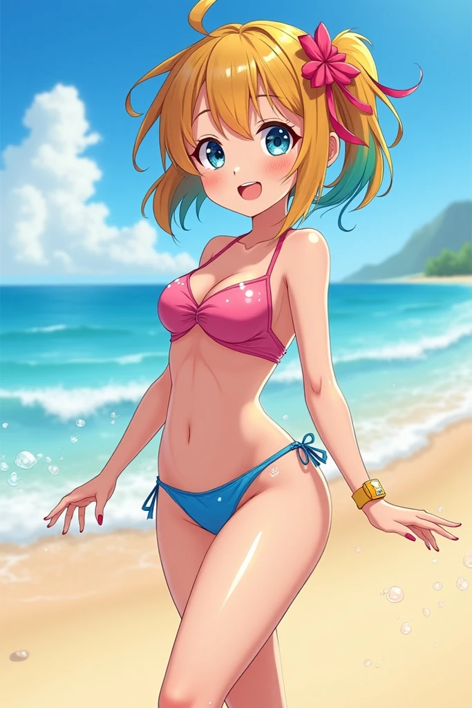 Sling bikini top, bikini under clothes, yellow one-piece swimsuit, multicolor bikini, sports bikini, tankini, brown bikini, aqua bikini, bikini lift, polka dot bikini, italian flag bikini, plaid bikini, micro bikini, swimsuit over clothes, dress swimwear, pink bikini, high leg swimwear, bikini top side, red bikini, yellow bikini