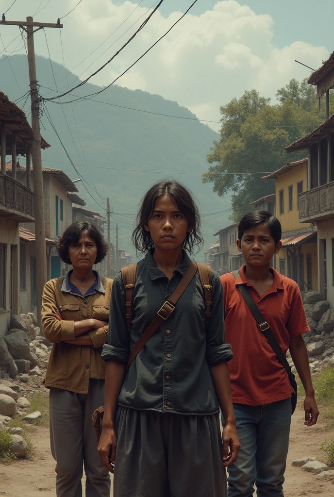 illustrates how armed violence has affected YOUNG PEOPLE in Colombia