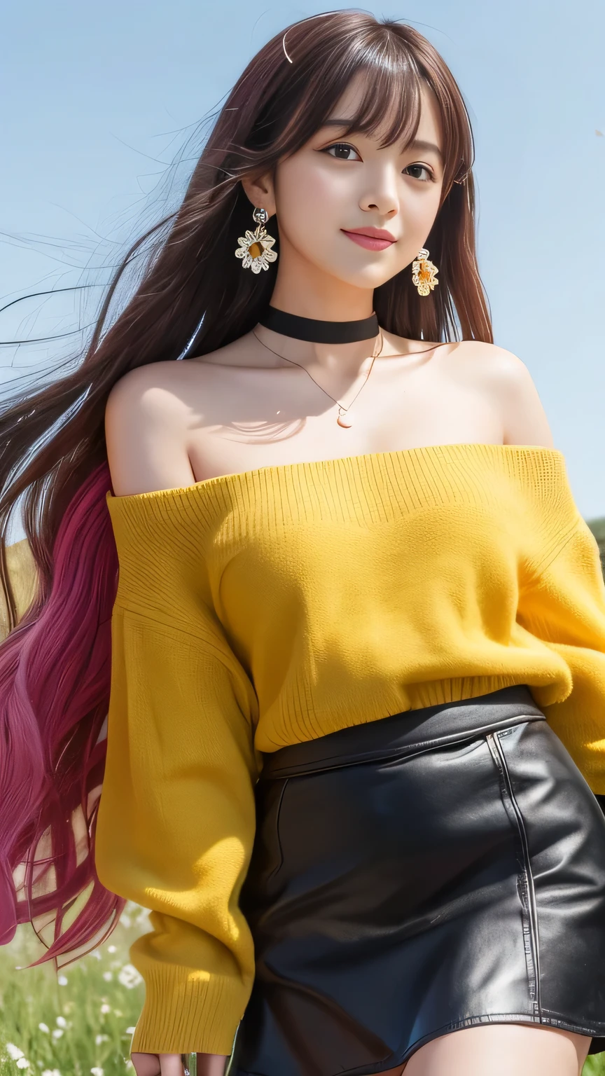 Best Quality Detail:1.2, realisitic, 8K UHD, hight resolution, 1girl in:1.2, The ultra-detailliert, High quality textures, intricate detailes, detaileds, Very detailed CG, High quality shadows, Detail Beautiful delicate face, Detail Beautiful delicate eyes, depth of fields, Ray traching, masterpiece, best quality,ulzzang -6500-v1.1:0.6, pureerosface_v1, Pretty Kpop Girl, Korean Urzan Face:1.1, milf, 28 year old woman,long neon blue hair,shiny_skin,thin_waist,huge breasts, sweater and long pants,socks,nike shoes, night, 4K 8K UHD Full Color RAW Photos, Fuji Film(Medium format:1.2), Hasselblad:1.2, Carl zeiss:1.1, Incredible dynamic range photography(UTIL_Art by Smoose-768:1.1), hight resolution, High pixel count, clear details, crisp image, Natural color reproduction, Noise Reduction, High fidelity, qulity, Software Improvements, Upscaling, Optimized algorithms, Pro-level retouching,crowd:1.1,depth of field,looking at viewer,random pose at the forest haven residence ,random pose, forest haven residence atmosphere,