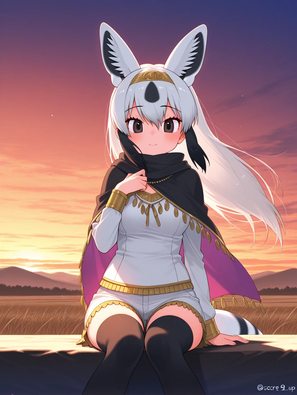 arabian oryx (kemono friends) 