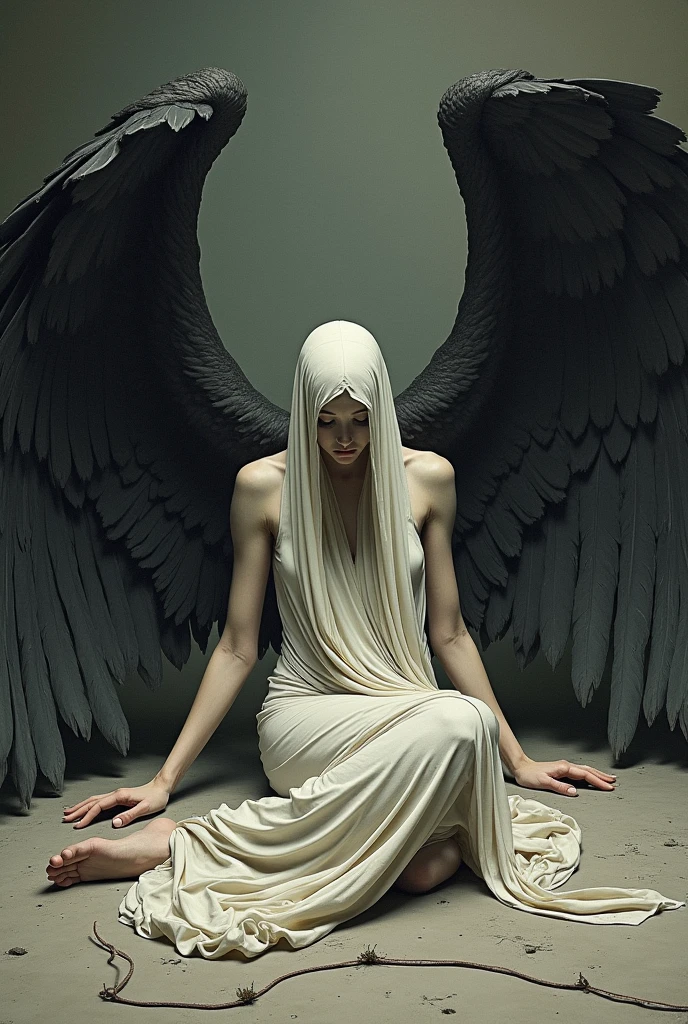 masterpiece, best quality, ultra high res, beautiful, visually stunning, elegant, incredible details, <lora:w1ngs - Face Wings:0.75>, w1ngs, faceless, extra eyes, full body, 1girl, <lora:aofks - AnatoFinnstark:0.45>,aofks, <lora:jkrz - JakubRozalski:0.25>,jkrz,