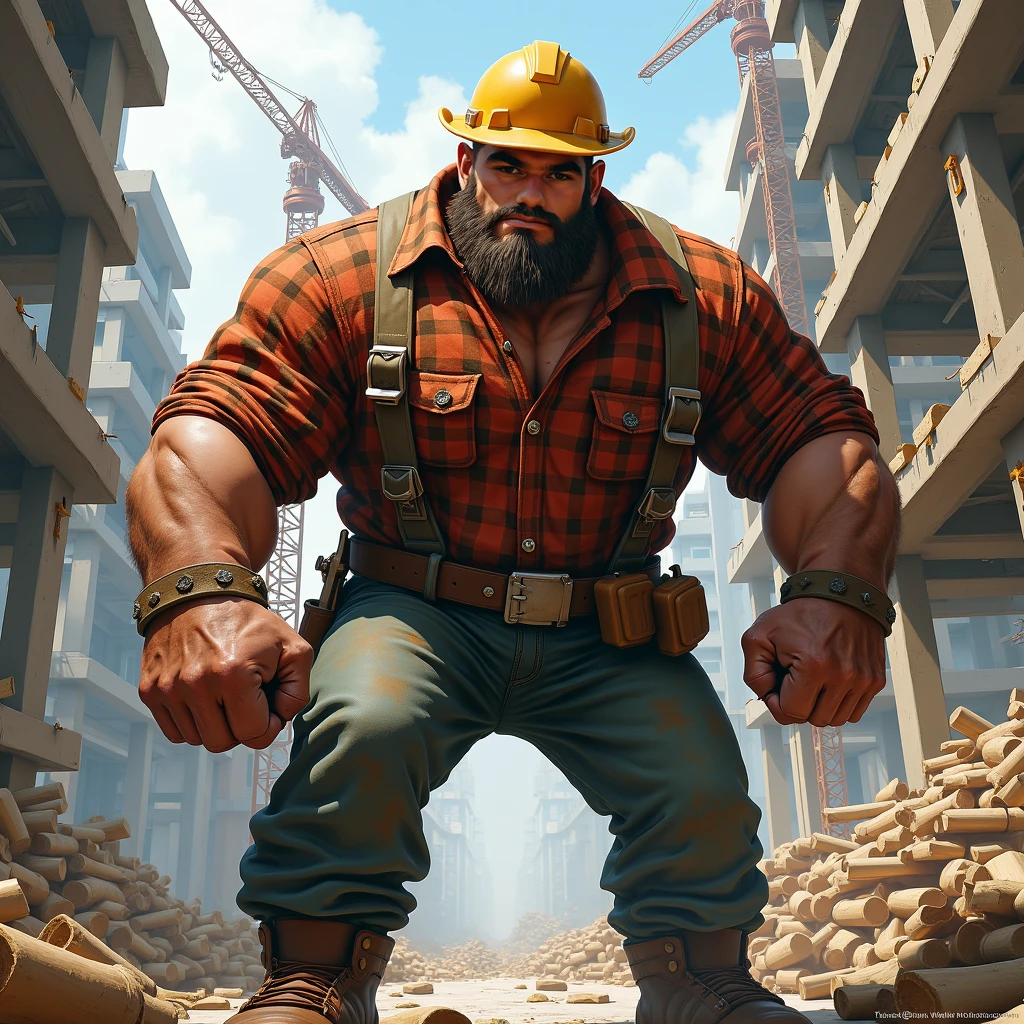 avatar, male, construction worker