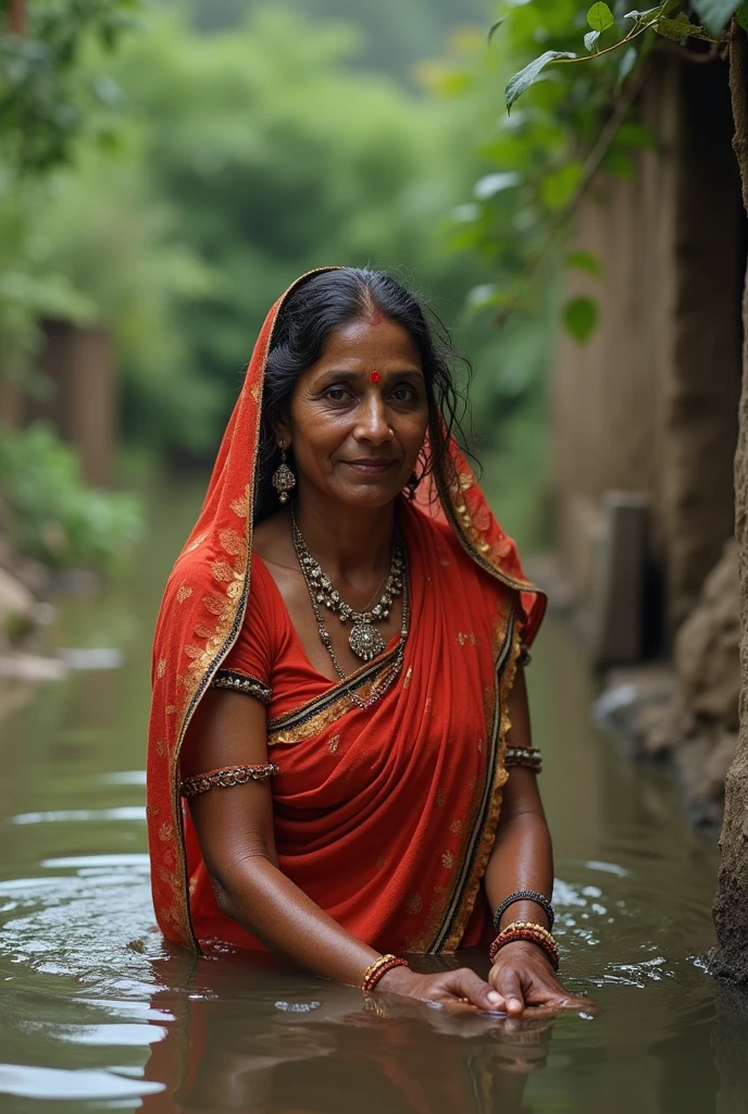 (((indian slum mature lady))), (((black monster tits ))) ,(((slum rural area))) (((Half Body))), (((very dark skin))), (((age 55+))), (((((very dark nipple and areola))))) (((plus size ))), (((huge busty milky wet big massive boobs))), (((nude thick thigh))), (((nude tubular saggy breast))), ((black skin dark body)), (((depth of field))), ((( river bathing))), (((rain))), ((( flashing light leaks))), (((divine))), photorealistic,photo, realism, Getty Images, RAW candid cinema, 16mm, colour graded portra 400 film, remarkable colour, ultra realistic, textured skin, remarkable detailed pupils, realistic dull skin noise, visible skin detail, skin fuzz, dry skin, shot with cinematic,light leaks, RAW Image, DOF, depth of field,bokeh,DonMN1gh7D3m0nXL