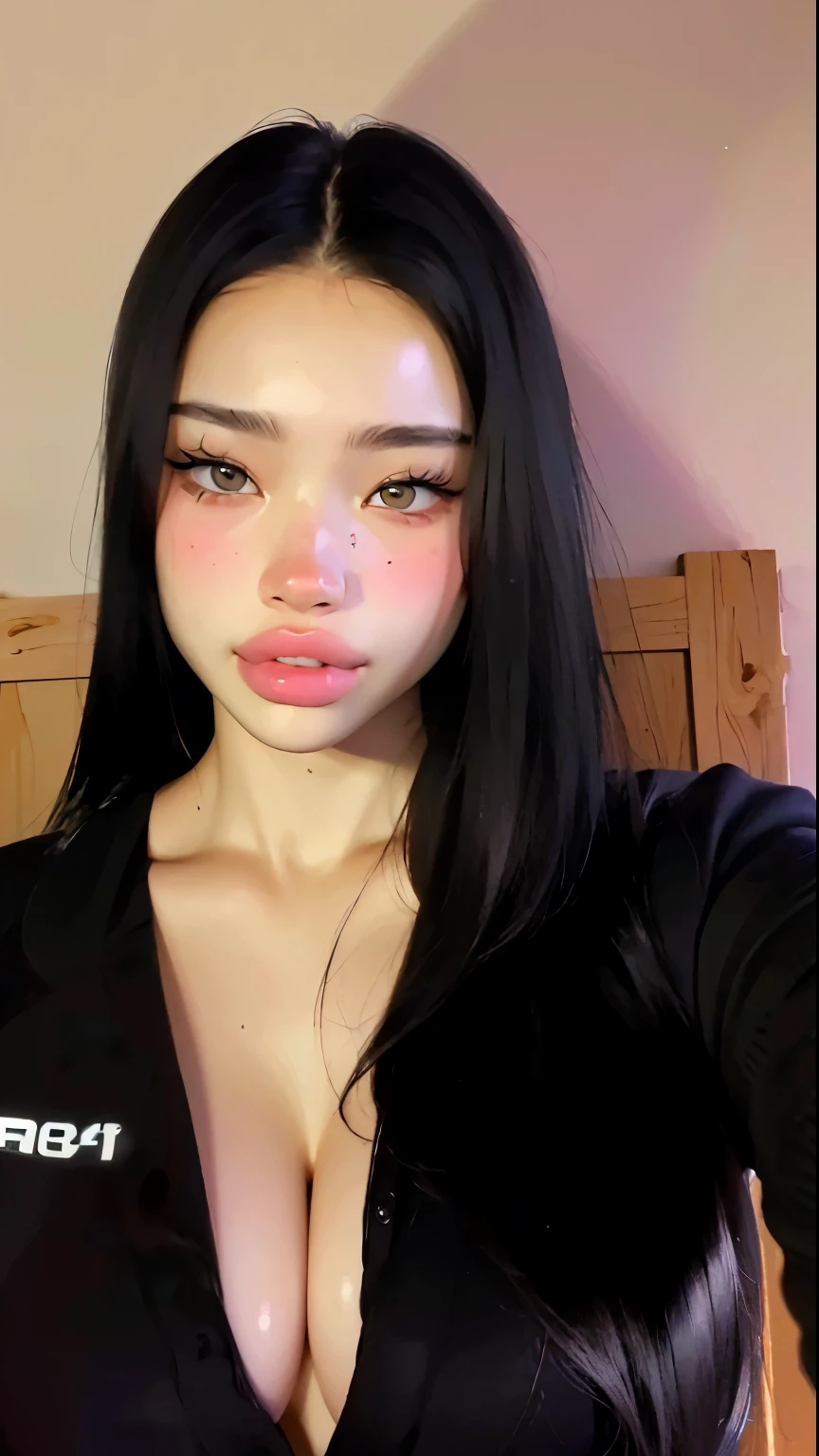 (Pretty wildly tousled brunette hair), (Office worker), ((Love hotel bedroom:1.75)), (Huge breasts:1.92), (Cleavage), (Office Dress:1.1), Mature Woman, Big Breasts, Beautiful Face, Professional Lighting, (Glowing Skin:0.9), high quality, (((A pose that seduces the viewer in a passionate and seductive way:1.75))), Short Bob Hair, Black and blonde hair, Delicate round large hoop earrings,  Perfect Hips, Beautiful long legs, High heels, She rubbed her breasts with both hands.., (Bewitching Smile), (((She is extremely obscene and has a severe sex addiction.)))