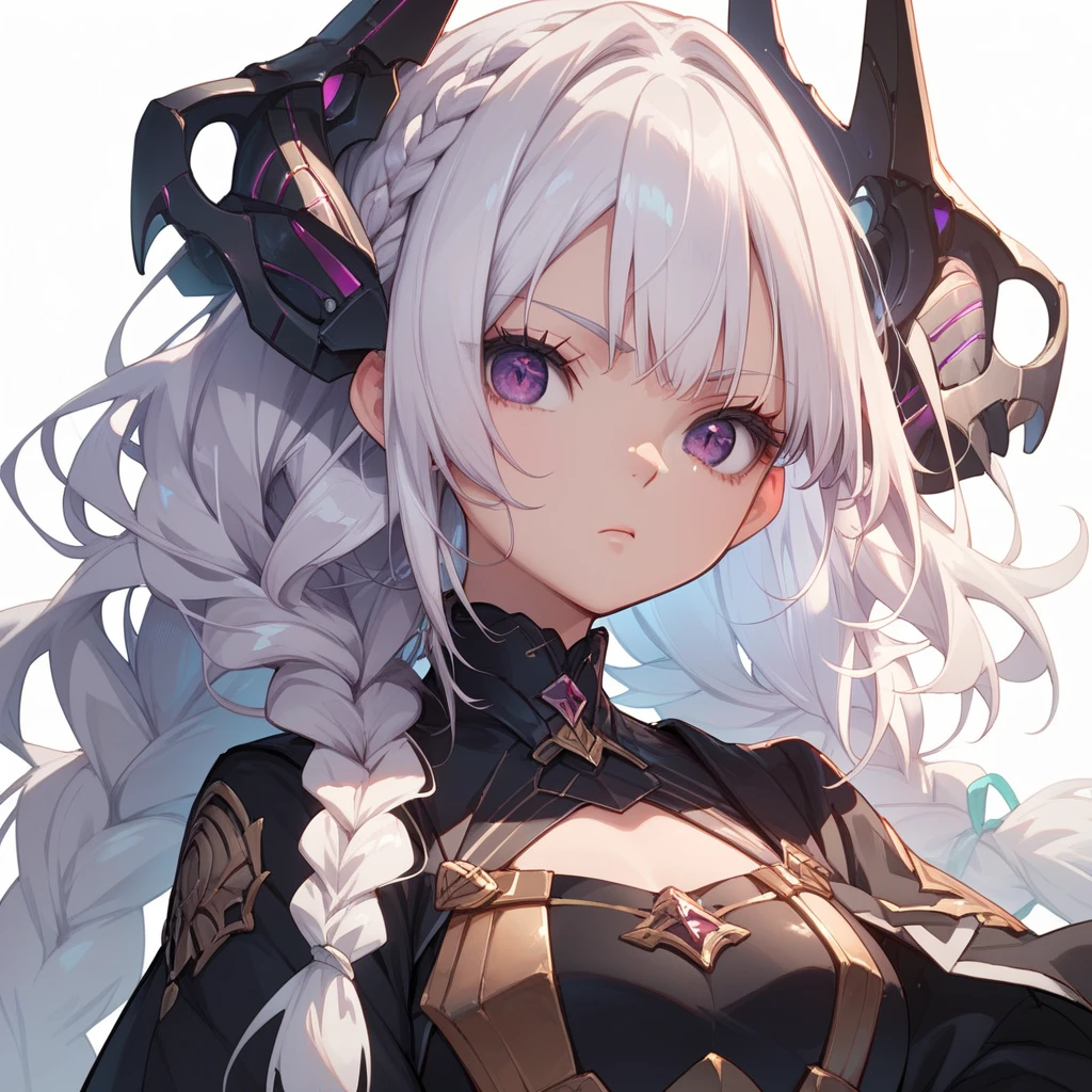 long white hair