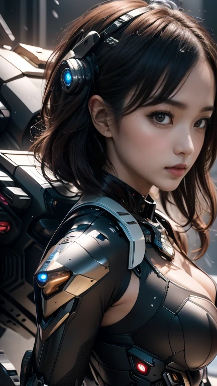 Special operation agent, futuristic tactical black suite, extra detailed, detailed anatomy, detailed face, detailed eyes, 1 girl, brown, long wavy brown hair, brown eyes, snow blizzard, strong wind, planet expedition, side view, looking away, half body, various futuristic tactical weapons, happy, friendly, flirty, futuristic high details rifle, advance scifi rifle, random pose, (((sexy))), ((((night)))) {{Beautiful and detailed eyes}, Detailed face, detailed eyes, slender face, real hands, cute Korean girlfriend 20 year old girl,Real, High Quality, 8K Ultra HD, Photo Real, High Resolution, Ultra Detailed, Real Fingers, Masterpiece, Best Quality, Photo Real, Ultra Detailed, Fine, High Resolution, 8K Ultra HD, Sharp Focus, Full Nude Girl , perfect 28G breasts, pink nipples,