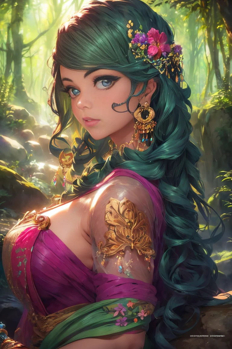 (masterpiece, top quality, best quality, official art, beautiful and aesthetic:1.2), (1girl:1.3), extremely detailed,(fractal art:1.2),colorful,highest detailed,(zentangle:1.2), (dynamic pose), (abstract background:1.5), (traditional dress:1.2), (shiny skin), (many colors:1.4), upper body