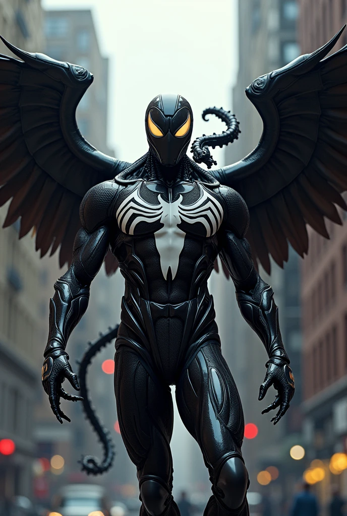 Venom hermes god outfit human