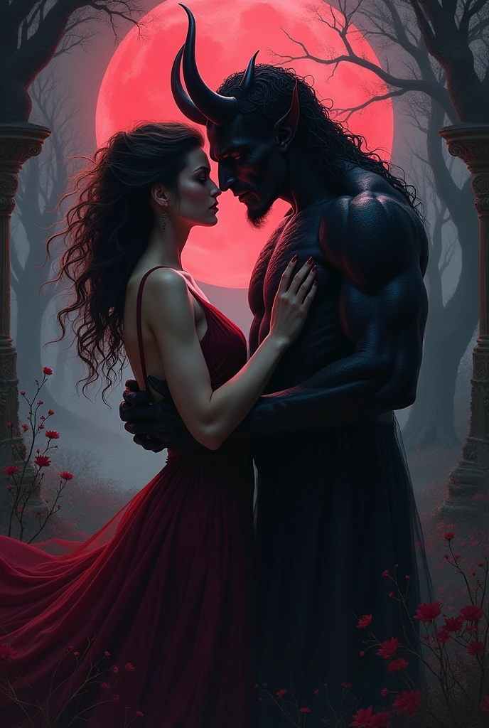 A married woman having relations with the devil