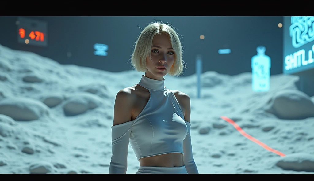 RAW photo, a fashion model, walk on runway, cyberpunk fashion, (photo-realistic:1.5), (RAW photo, 8k uhd, film grain), extremely delicate and beautiful, highres, sharp focus, extremely detailed, masterpiece, cinematic lighting, (high detailed skin:1.2), dslr, soft lighting, high quality, film grain, Fujifilm XT3
