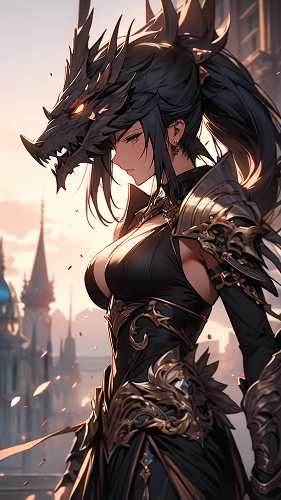 ((Highest quality、unity 8k wallpaper、32K、masterpiece、Very detailed、Ultra-high resolution、Ultra-high resolution、 Very detailedな顔, RAW Photos, Professional, Ultra-fine painting, Fine metal texture, Genuine)) Kotegawa Yui morphing into lizardwomen, Long tail、Scales on cheeks and forehead,