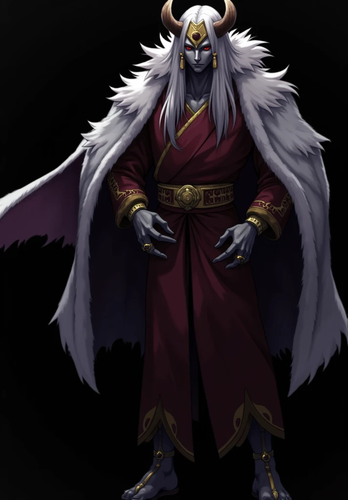ultra-detailed, masterpiece, masterwork, high quality, best quality, hdr, (nature, japanese style), nsfw, male, solo, dragon, avian, (kimono, bulge loincloth), (navy little body crow), (long silver hair, beak, horn), detailed yellow eyes, dynamic angle, wings