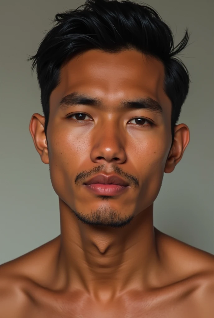 beautiful young Indonesian college guy, in track shirtless outfit, outside on track field, ((slim, muscular)), photorealistic, photo, masterpiece, realistic, realism, photorealism, high contrast, photorealistic digital art trending on Artstation 8k HD high definition detailed realistic, detailed, skin texture, hyper detailed, realistic skin texture, armature, best quality, ultra high res, (photorealistic:1.4),, high resolution, detailed, raw photo, sharp re, by lee jeffries nikon d850 film stock photograph 4 kodak portra 400 camera f1.6 lens rich colors hyper realistic lifelike texture dramatic lighting unrealengine trending on artstation cinestill 800,