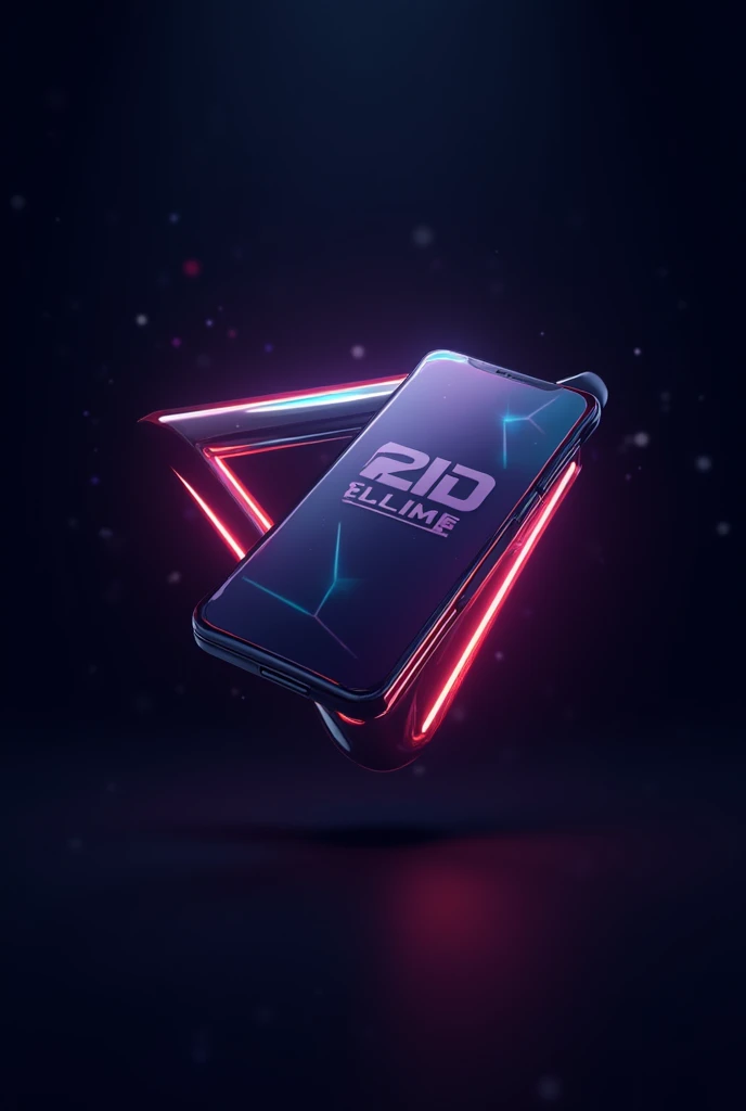 Mobile phone logo for YouTube gaming channel 3D4K