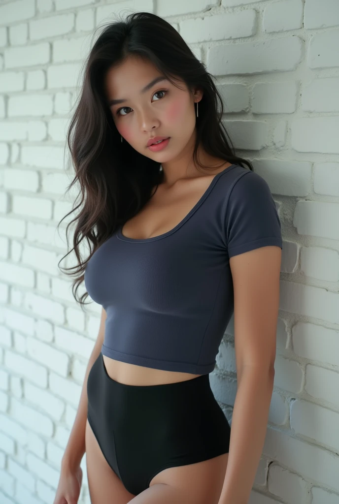 Sexy lady, exhibitionist