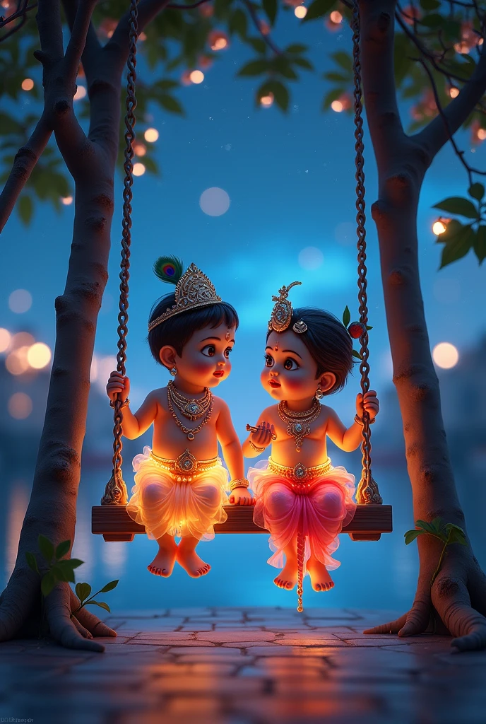 Lord Krishna & Lord Ganesha pulsing sunshine bliss & cosmic love & abundance & healing to all beings