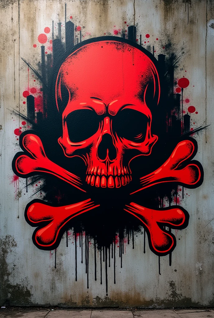 Realistic Human Bones Logo, with red tones, Graphic design , red background 3d realism close to reality
