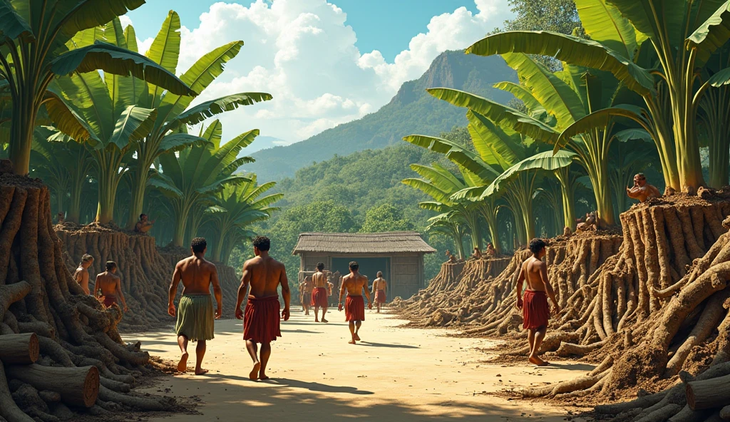 The Mayan civilization had many corn farms., Beans and pumpkin