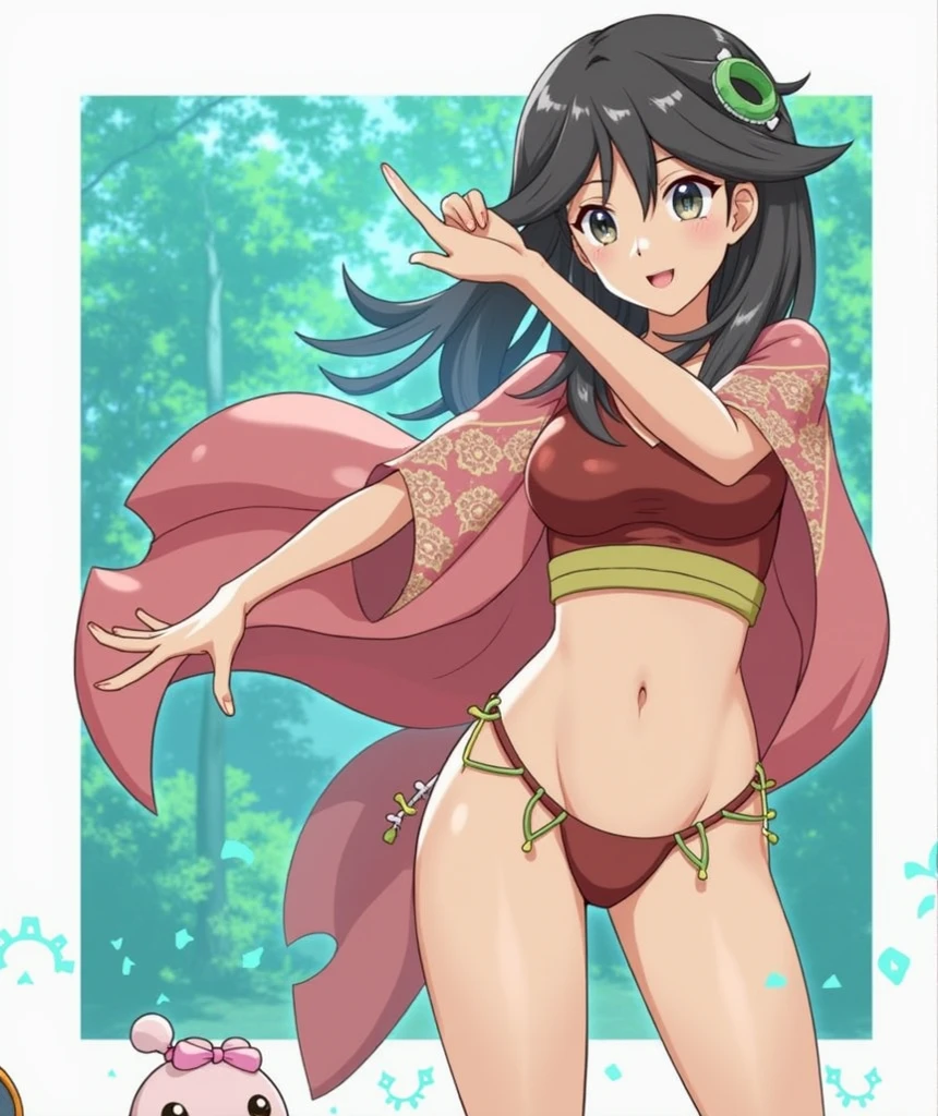 In the jungle、grassland、Amazoness、Girl、Girl、Pussy、Indian、Both eyes open、National costume、Brown skin、Small breasts、Nipples、Butt、Thighs、dance、belly button、Spectators、sunlight、pants、Healthy Skin、Black、Have fun、rape、semen、sperm、Embarrassed、Young man&#39;s dick、In heat