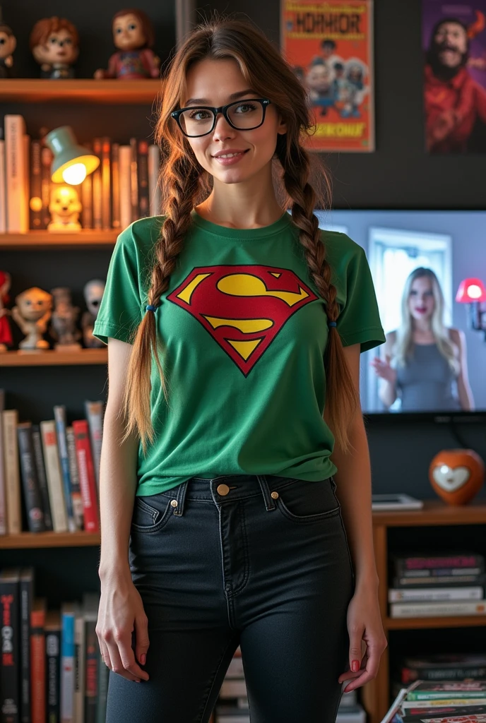 Beautiful woman detailed defined body using spider man cosplay, small breasts