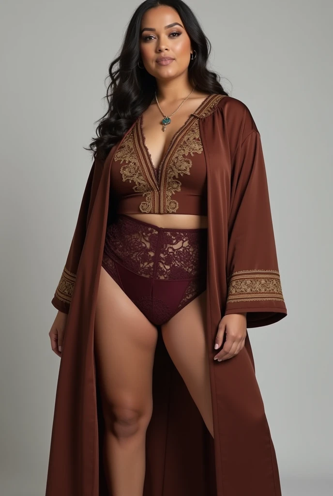RAW photo,candid photograph, full body,photo of a beautiful,influencer,30yo Kurdish woman,wearing a beige Kaftan, detailed skin,pubes,naked, looking at viewer, thick body structure,white background,no background, candid pose,blue light, film grain, kodak color, instagram LUT