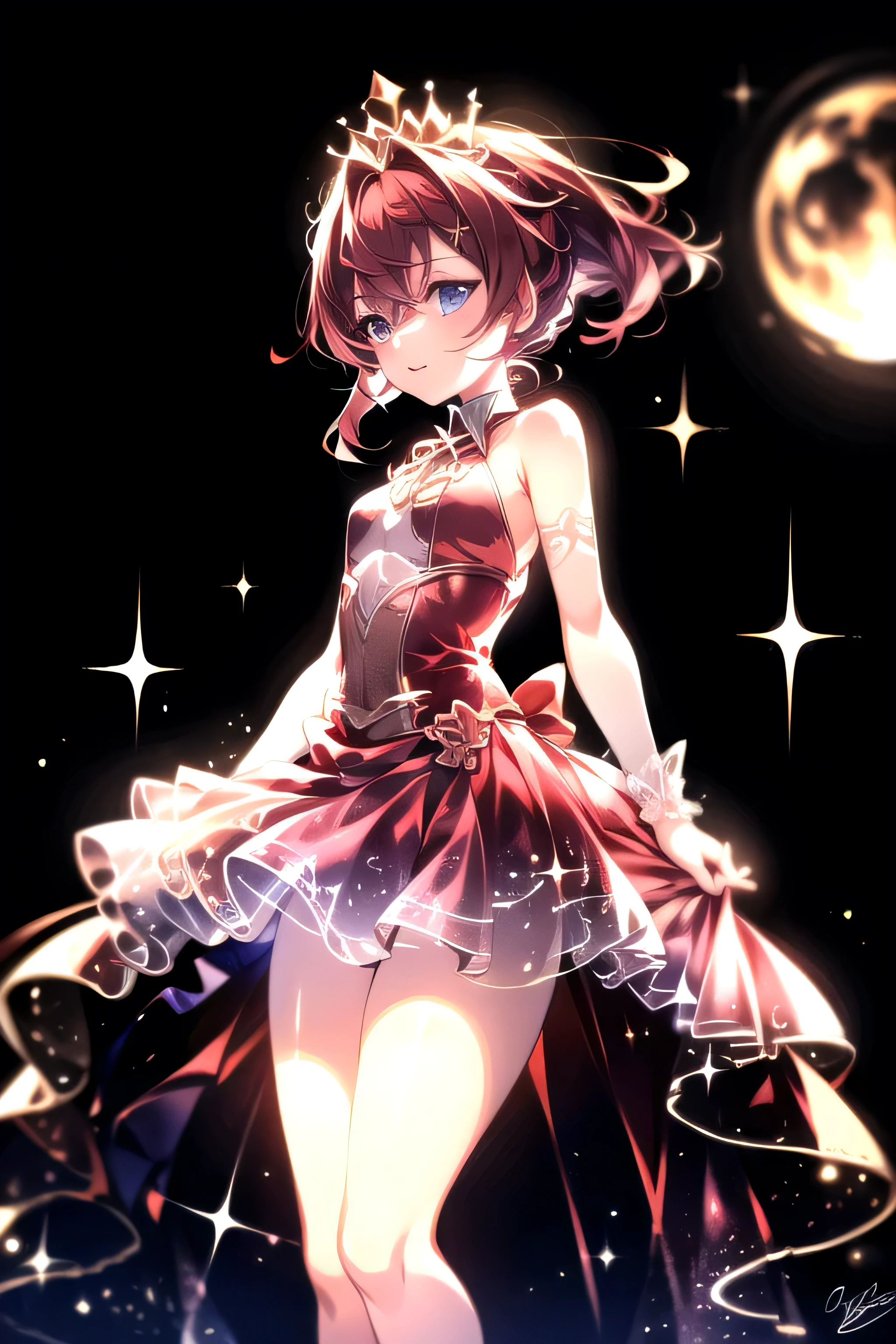 (( best quality)), (( Masterpiece )), ( Details),(( best quality)), (( best quality)), Idol, High Jump, Small , Bonbon, Plump, Queen of heart
