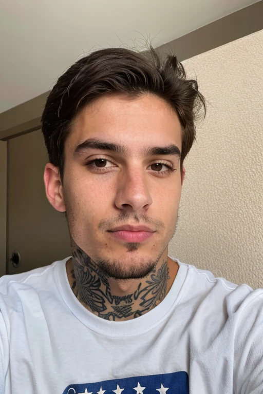 Man with black hat and headphones on his head, mateus 9 5, pete davidson, mateo dineen, Sidney Lugo, caio santos, com tatuagens, Nick Drnaso, inspirado em Luca Zontini, inspirado em Ludovit Fulla, atraente e bonito, Asher Duran, Diego Dayer, diego fernandez