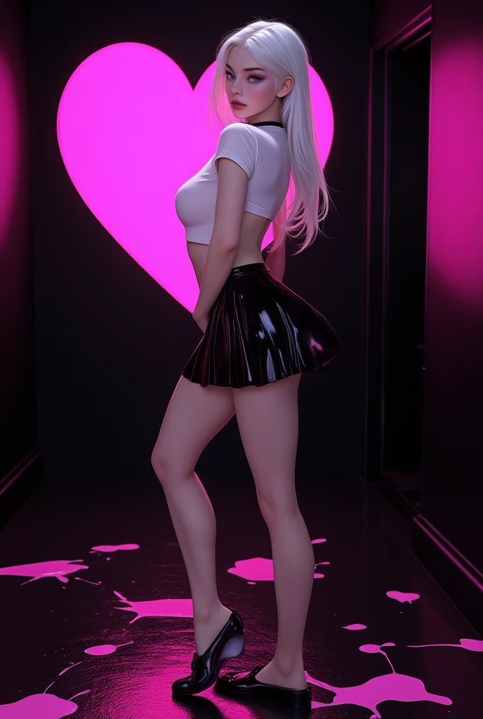 8k, very realistic, realistic, detailed, realistic, high quality, whole body, Sisdeep_loli, Korean female middle school student, 1 kpop female idol, , alone, long_hair, 큰chest, looking for_~to_viewer, blue_eye, blonde_hair, thighs, flushing, middle_chest, Armpit exposure, give, White_hair, rolled up ,Raise your arms and show your armpits, hazy, 속eye썹, Single_give, lipstick, eyehadow, Mascara, white space, Stand on two legs and spread your legs wide horizontally, I spread my legs very wide., dog leg posture, crab legs pose, 아래to서 위로, Top exposure, Nipple exposure, 거대한젖chest, Pussy exposed, ((ahegao)), armpits are wet, shiny skin, Glossy skin, huge nipples, (선명한eye동자), (My whole body is wet.), , flushing, Spread your hips, tight latex skirt, bare hands, (Black high heels), smiling mouth, smile, smile, frivolous attitude, ((sweat)), Pussy is wide open, ((I spread my legs so we could have sex..)), (Frivolous expression), 옷 위to 정액 범벅, (angryeye),(angry), (glare), (smaller pupils), (Horny nipples)