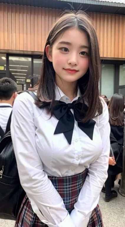 Big Breasts,Junior high school students、、Baby Face、uniform