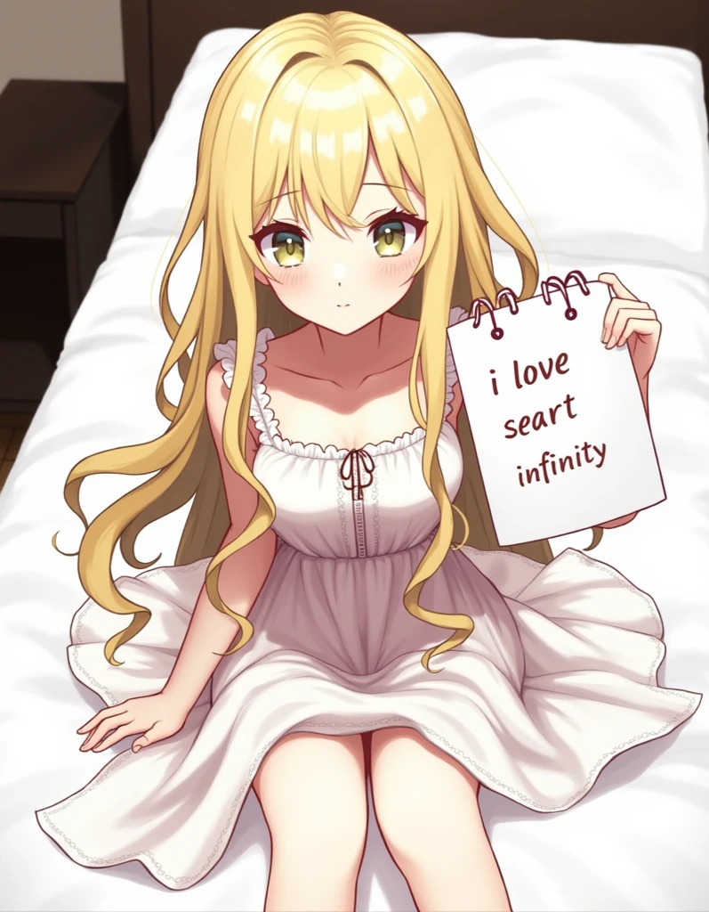 ((Лучшее качество)), ((шедевр)), (подробный), blonde naked lying on her back