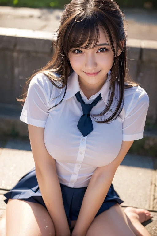 1 top quality girl　Very cute beauty　small, Bright Eyes　Shine, Shine肌　18-year-old, Black Hair　Clean and bright appearance, , and a cute　Beautiful Bangs　Big Breasts　School　high school　Nude Erotica　
