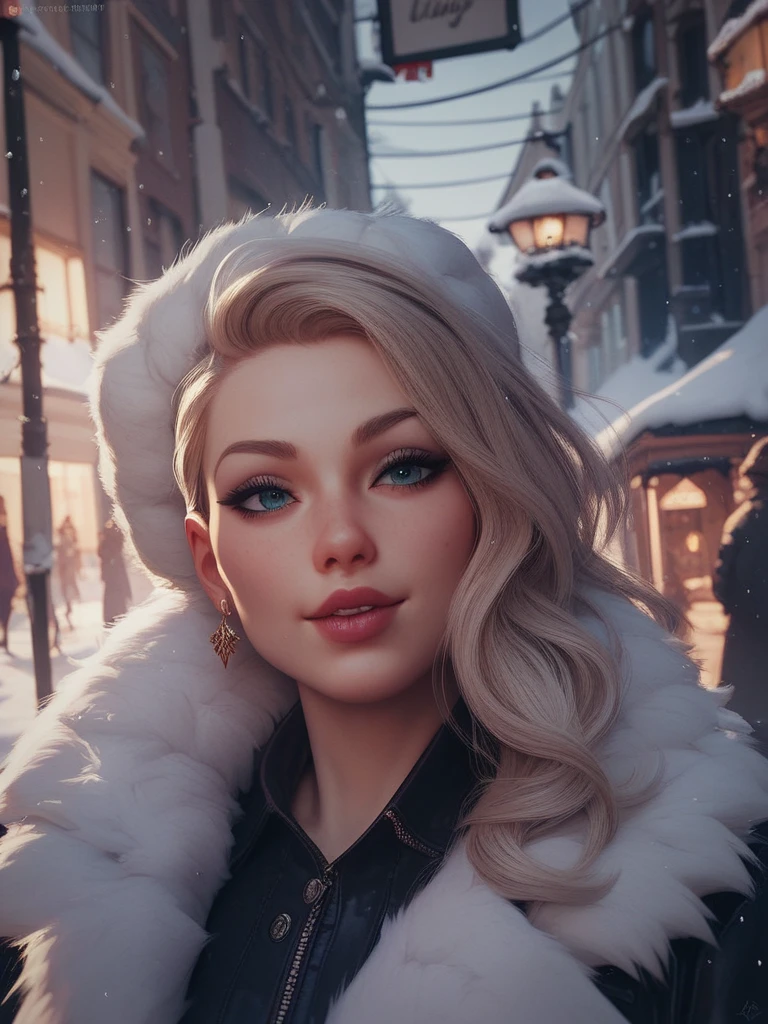 photo of (linds3yp3las:0.99), a woman as a movie star, modelshoot style, (extremely detailed CG unity 8k wallpaper), photo of the most beautiful artwork in the world, professional majestic oil painting by Ed Blinkey, Atey Ghailan, Studio Ghibli, by Jeremy Mann, Greg Manchess, Antonio Moro, trending on ArtStation, trending on CGSociety, Intricate, High Detail, Sharp focus, dramatic, photorealistic painting art by midjourney and greg rutkowski, (sexy knitted sweater), ((long jeans:1.2)), ((comicon event)), ((standing on the red carpet)), ((paparazzi in the background)), (looking at viewer), (detailed pupils:1.3), (modern outfit:1.2), ((closeup portrait:1.3)), red lips, (eye shadow)