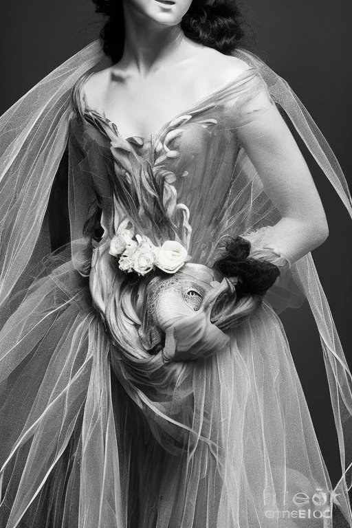  Black and White Photograph of a Woman with a Veil on Her Head ,  Mid-19th Century Sculpture Inspired by Anna Fusli, Tumbler,  art, Woman with a Snake Face , Portrait of a mysterious woman,  partially masked , dusk, Victorian Day of the Dead ,  Beautiful Victorian Woman , Regency period, victorian woman portrait, Snake Woman Hybrid