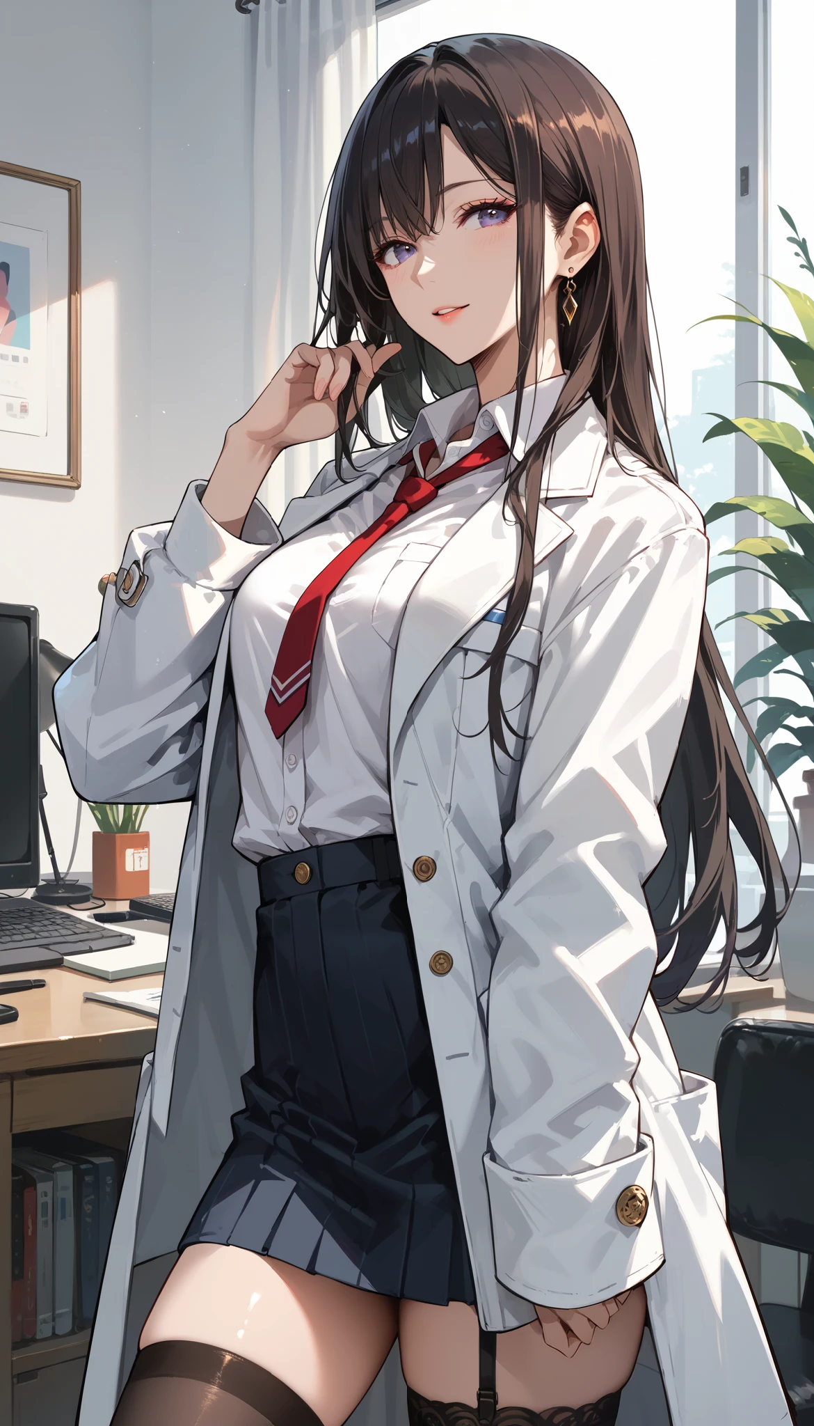 Get rid of the white coat