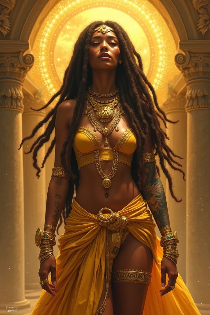 black african princess, african queen, afro futurism, Afrofuturistic