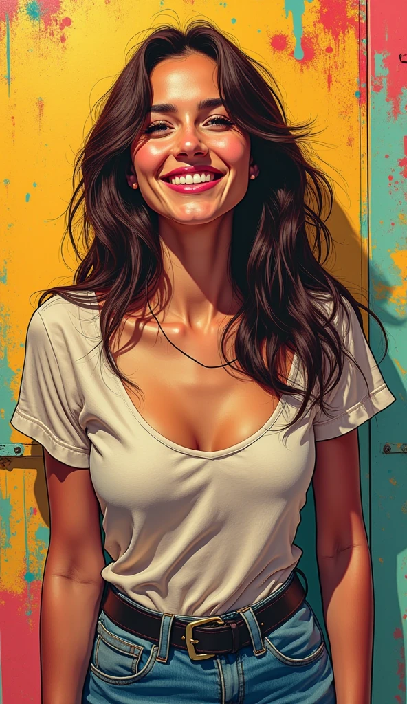 DISCREET image. with discreet casual clothes. image adult woman - SeaArt AI