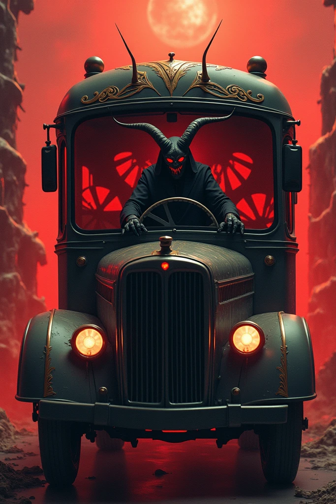 Clown Car, carnival, <lora:add_detail:0.8> <lora:DemonicTech-20:0.6> demonictech, scifi <lora:BloodMagic-20:0.6>, <lora:TVClown:1> tvclown,