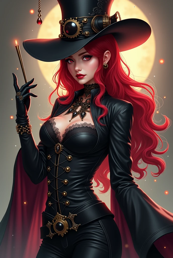 close up, Amouranth as Zatanna из DC Comics, epic villainess, witch, goddess, looking at viewer, Ghost, Dark, Ultra Detailed, pink transparent smoke swirls around her, real, high detail, best quality