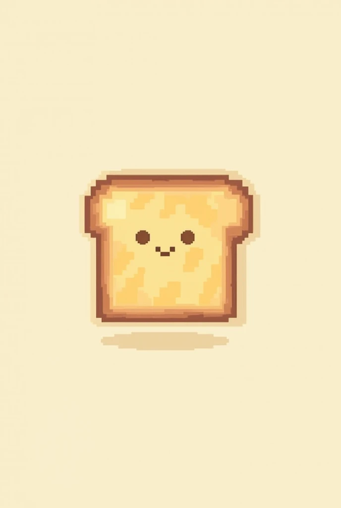  pixel style toast ，Toast with only one ， pixel size is about 32*32